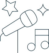 Sparse Karaoke Microphone