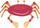 Cheerful Crab