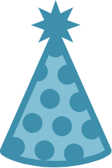 Dotted Party Hat