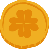Lucky Gold Coin