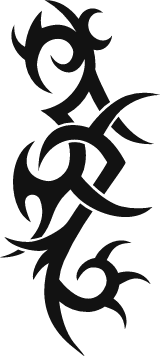 Bramble Tribal Tattoo